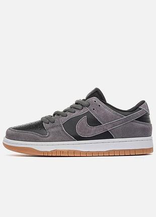 Nike sb dunk low black-silver 5