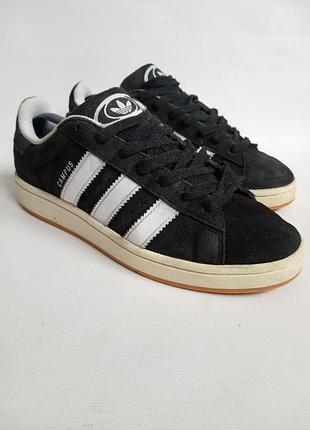 Замшеві кросівки adidas campus
