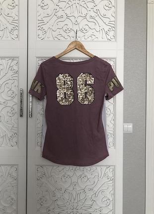 Футболка 86 pink victorias secret