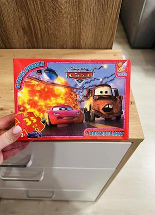 Дитячі пазли тачки 2