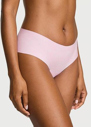 Трусики бесшовные victoria's secret no-show cotton cheeky panty xl розовый (11248201)