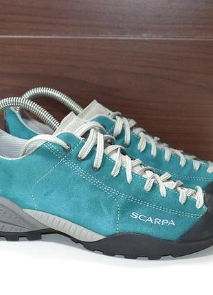 Scarpa mojito gtx 37.5-38р трекинговые походные турристические кроссовки кожаные оригинал