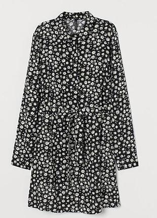 Сукня сорочка з поясом h&m