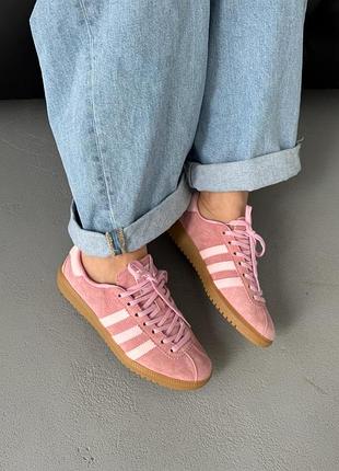 Кросівки жіночі adidas bermuda glow pink
