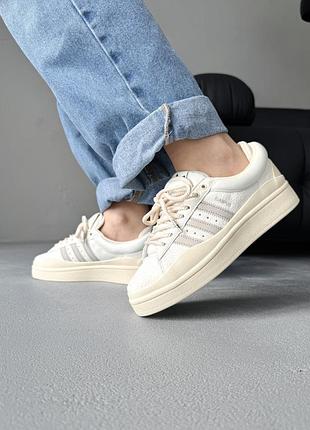 Кросівки жіночі adidas campus x bad bunny beige
