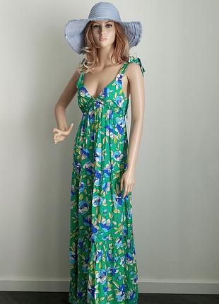 Довга сукня,котон,нова,шляпа в продажу