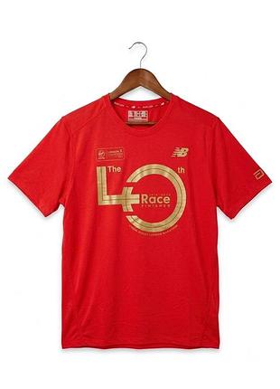 Футболка new balance london marathon 2020 (finisher) xl червона