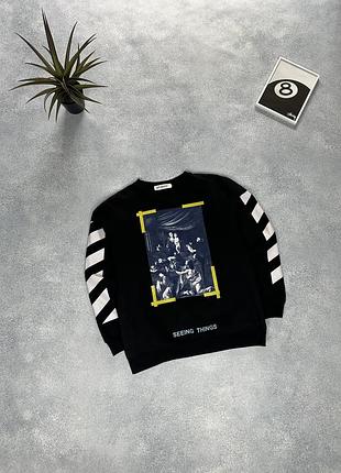 Кофта off white світшот худі толстовка