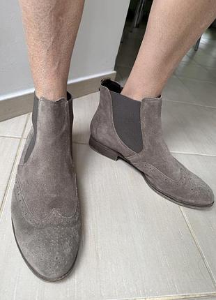 Продам замшеві черевики gabor