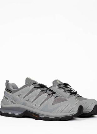 Чоловічі кросівки salomon xa forces gray (waterproof)