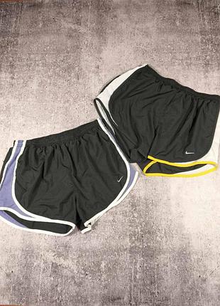 Женские спортивные беговые шорты nike dri-fit