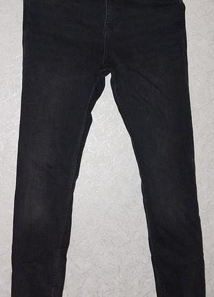 Штани/джинси чорні чоловічі. the original colin's jeanswear. skinny/скінні