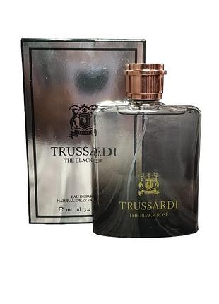 Уценка! унисекс парфюмированная вода trussardi the black rose (трусарди зе блэк роуз) 100 мл