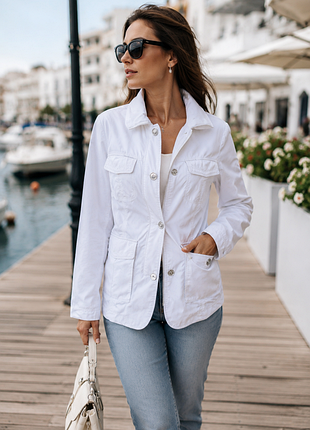 Белая куртка paul &amp; shark yachting, р. 46 (m/l), оригинал