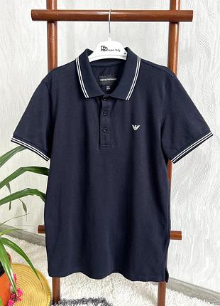 🌿стильне поло від emporio armani на 14 років, 164 см.