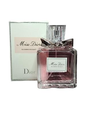 Уценка! женская парфюмированная вода miss dior blooming bouqet (мис диор шери блуминг букет) 100 мл