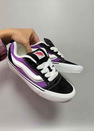 Стильные женские кроссовки vans knu skool purple