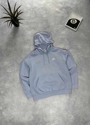 Худі nike небесний колір котонова кофта світшот