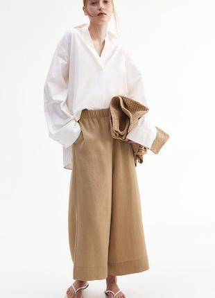 Нові широкі брюки, брючки, штани кюлоти h&m. нова колекція!