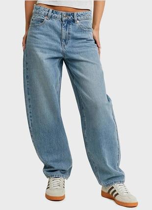 Vero moda новые джинсы barrel высокой посадкой 26/32 (s)