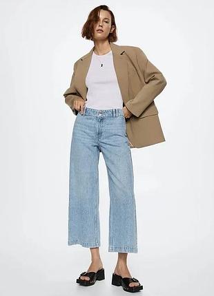 Джинси culotte mango🤍mng denim