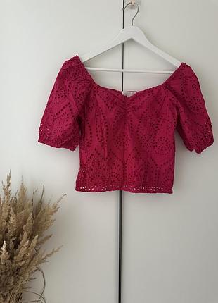 Блуза із прошви h&m розміру s/m