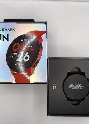 Новые смарт-часы black shark run: gps, 2 ремешка в комплекте — идеальный выбор для спорта, стильный дизайн и полная комплектация
