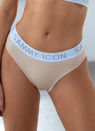 Слипы от sammy icon из хлопка телесного цвета