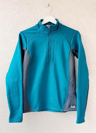 Женская флисовая кофта rab zip top
