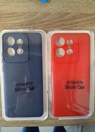 Продам два чохла на motorola edge 50 pro, колір графіт та червоний
