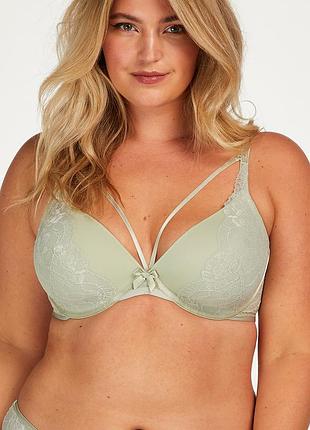 Бюстгальтер 80е 36dd hunkemoller поролон гіпюр
