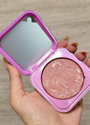 Запечені румʼяна zola velvet blush glow 02 natural touch