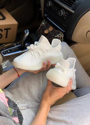 Yeezy 350 white premium 2