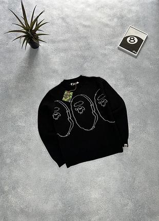 Кофта bape світшот a bathing ape светр новий худі чоловчий унісекс