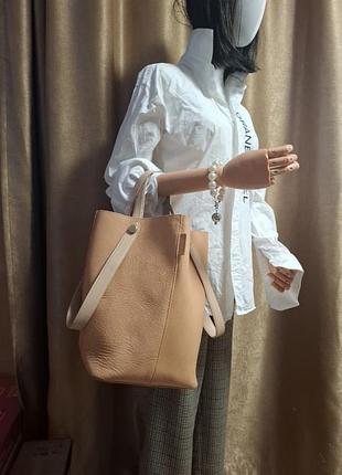Кожаная сумка 👜 8