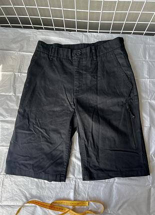 Шорти nike sportswear чінос чорні / бавовняні чоловічі шорти найк m/30