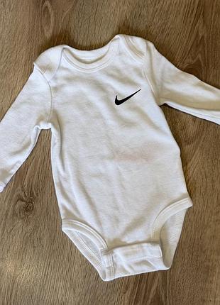 Бодік nike новий для новонароджених 0-3 міс