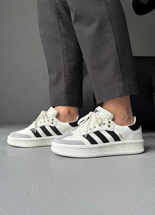 Кросівки жіночі adidas samba xlg white/black