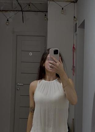 Жіночий білий топ від бренду h&m
