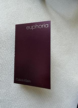 Продам пробник calvin klein euphoria