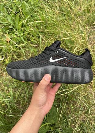 Чоловічі кросівки nike mid 002 сітка чорні 40-45