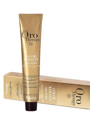 Краска для волос fanola oro puro keratin 100 мл. в ассортименте