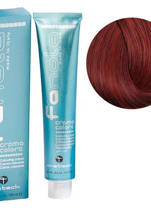 Краска для волос fanola № 7.66 blonde intense red
