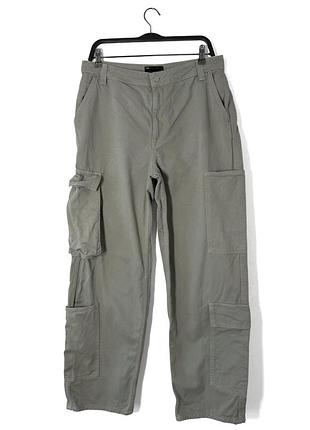 Широкие джинсы карго багги asos design