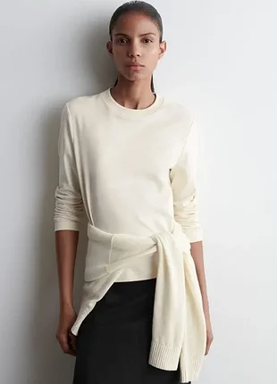 Лонгслив женский cos clean cut regular long-sleeved t-shirt / m