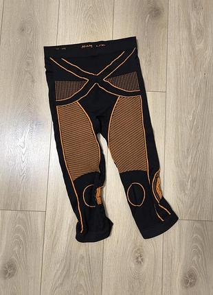 X bionic чоловічі легінси короткі термобілизна l/xl