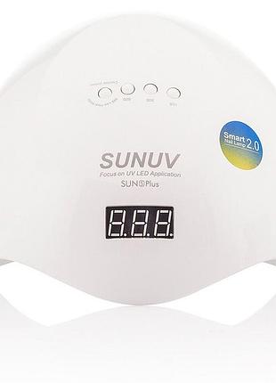 Сушилка для ногтей домашняя sunuv sun 5 plus 48w, портативная сушилка для ногтей проф сушка nd-86