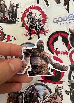 Наклейки/наліпки god of war