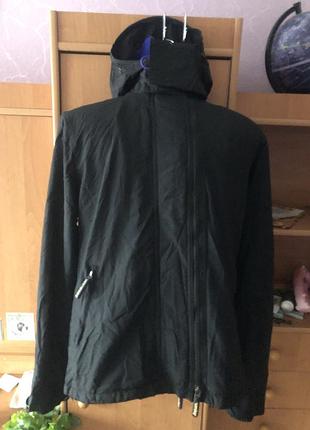 Куртка, демы. внутри флис, р. m, superdry