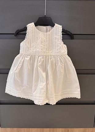 Baby club біле плаття сукня 74 см